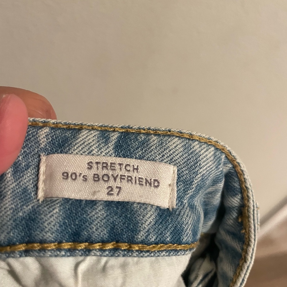 PacSun Stretch 90's boyfriend jeans light blue wash size 27 - Picture 5 of 7